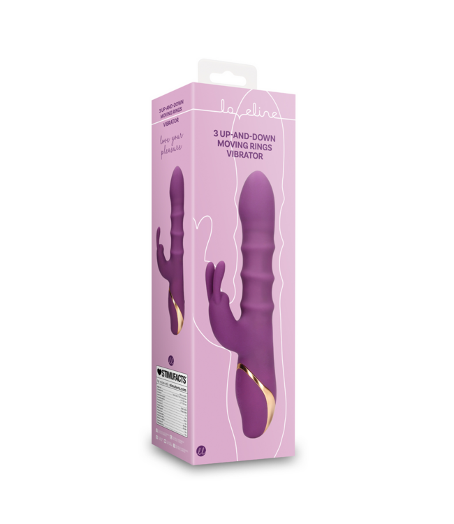 Loveline Loveline Triple Motion Ring Vibrator - Intense Purple Pleasure