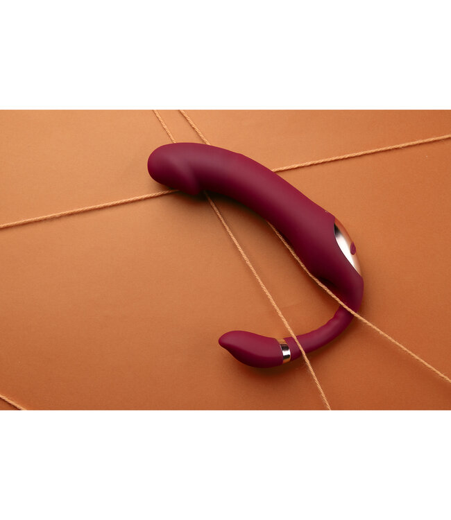 Loveline Biegsamer vibrierender Strapless Strap-On für intensives Vergnügen