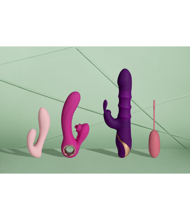 Loveline Loveline Heating Rabbit Vibrator - Warmte en Tongbeweging voor Intens Genot
