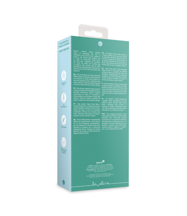 Loveline Loveline Pulse Rabbit Vibrator - Green, for Intense Pleasure & Climaxes