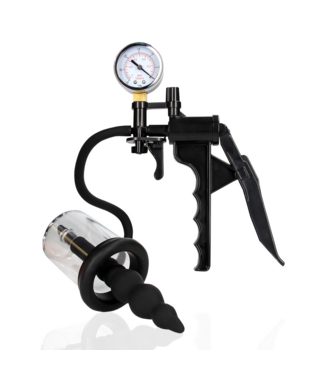 Ouch! Manual Rosing Pump Black 7.5 cm - Powerful Suction & Ultimate Comfort