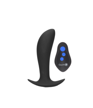 Ouch! Krachtige E-Stim Vibrerende Buttplug 12,3 cm – Onvergetelijke Sensaties!