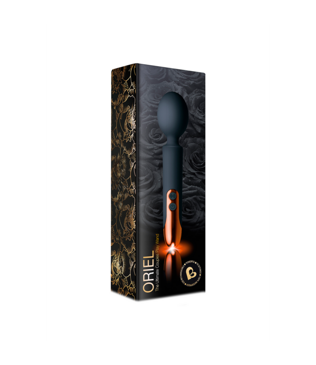 Rocks-Off Oriel Ultimate Couples Rechargeable Massage Wand - Powerful & Luxurious