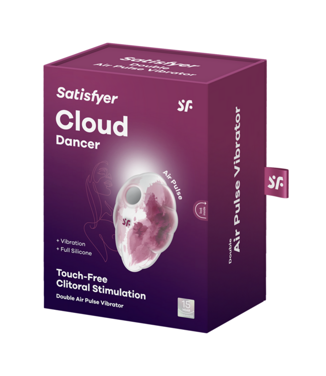 Satisfyer Cloud Dancer - Luxuriöser Druckwellenvibrator mit Satisfyer Technologie