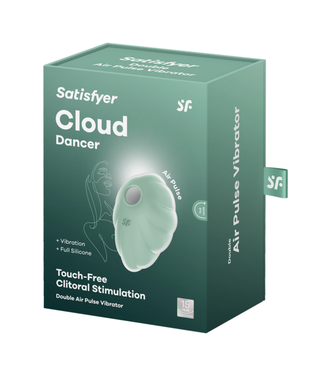 Satisfyer Cloud Dancer Mint – Luxuriöser Druckwellenvibrator mit Air Pulse Technologie
