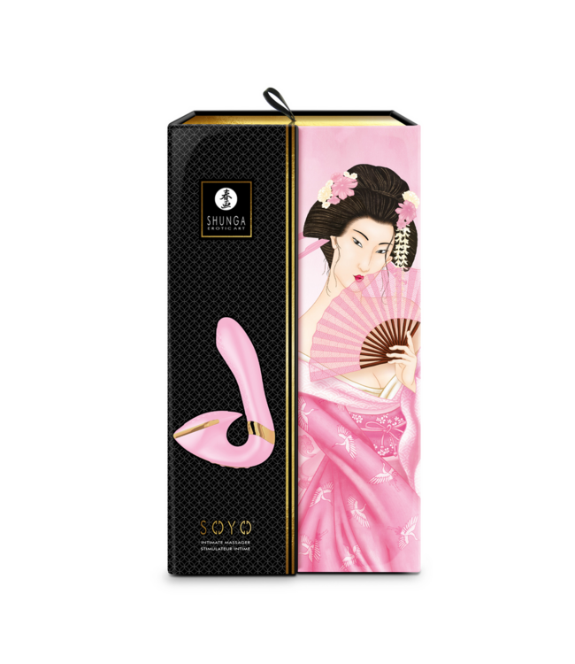 Shunga SOYO G-Punkt-Vibrator Hellrosa – Ultimatives Vergnügen für Frauen