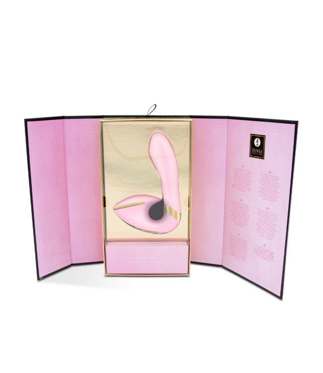 Shunga SOYO G-Spot Vibrator - Light Pink Multi-Sensory Bliss for Women
