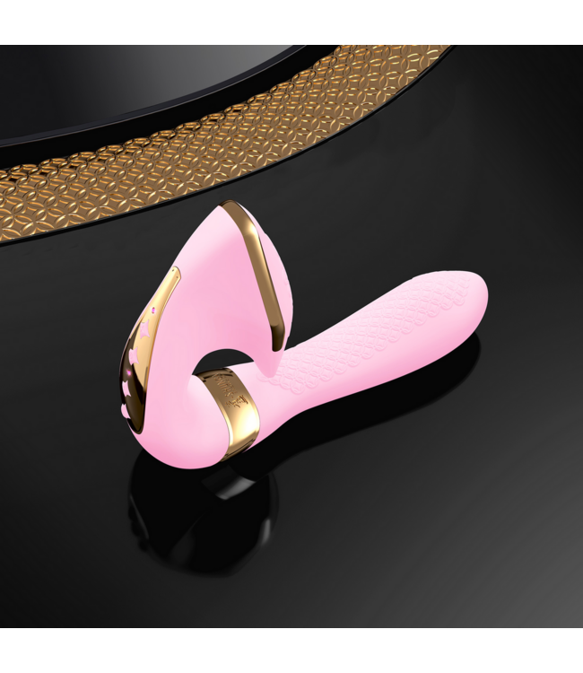 Shunga SOYO G-Spot Vibrator - Light Pink Multi-Sensory Bliss for Women