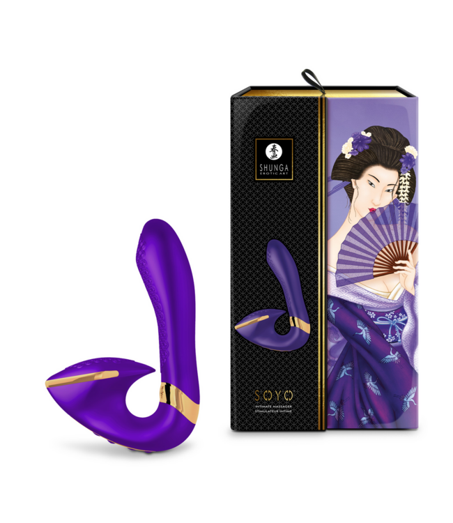 Shunga SOYO G-Spot Vibrator – Multi-Sensory Pleasure & Ultimate Control