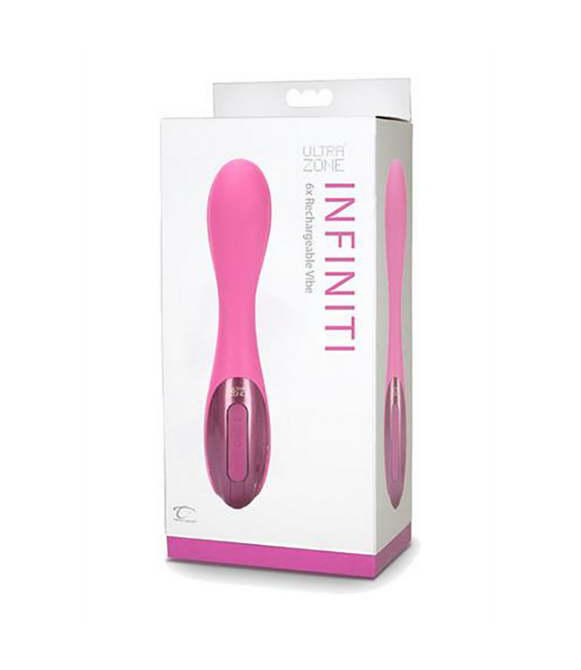 Topco Infinity Silicone Rechargeable Vibrator - 6 Functions, Waterproof Pleasure