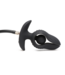 XR Brands Dark Pearl 11,4 cm - Aufblasbarer vibrierender Analplug für intensive Lust