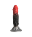 XR Brands Dare to Delight: Count Cockula Siliconen Dildo 22,9 cm - Rood/Zwart