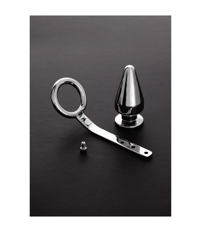 Steel by Shots Verstelbare Buttplug en Cockring Combinatie voor Optimaal Genot