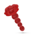 Crushious Rosaline 19 cm - Draaibare Anale Rozenstekker met 10 Vibraties en Afstandsbediening