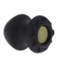 Doc Johnson Kum Keeper Medium Schwarz 7,37 cm – Praktischer und flexibler Silikonstopfen