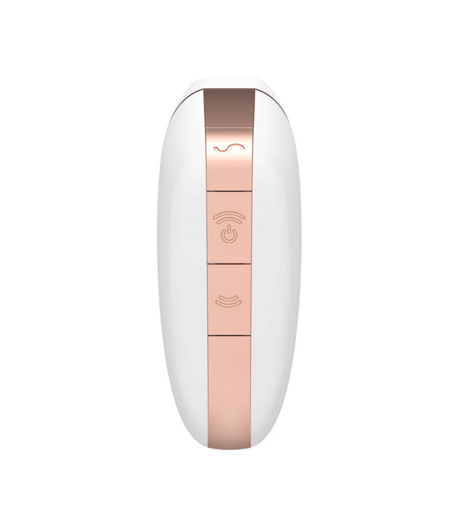 Satisfyer Love Triangle Genotspeler Wit | Krachtige Luchtpulsen en Diepe Vibraties