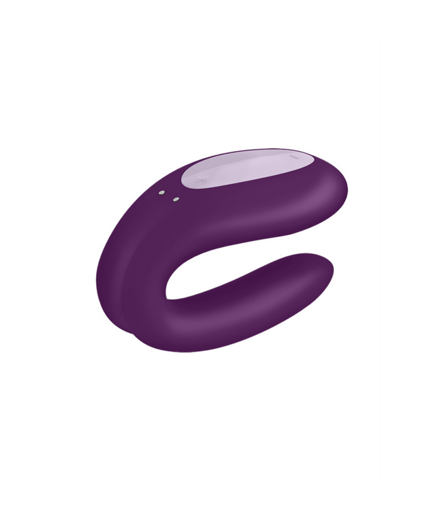 Satisfyer Double Joy U-Vorm Vibrator - Intense Verbinding & Genot met App Functie