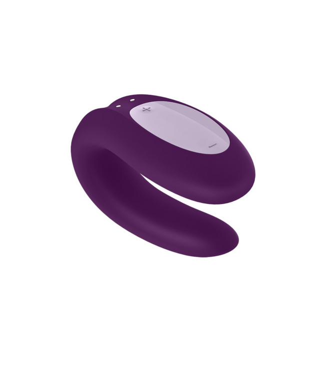 Satisfyer Ultimate Purple Bluetooth Partner Vibrator - Waterproof & Rechargeable