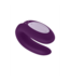 Satisfyer Double Joy Partner-Vibrator Lila – Bluetooth, Wiederaufladbar, Wasserdicht