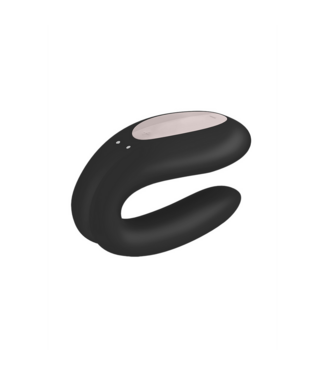 Satisfyer Double Joy U-Shaped Partner Vibrator - Remote App & Duo Stimulation