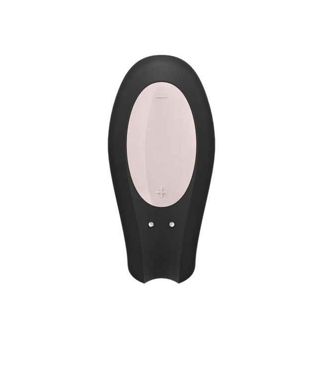 Satisfyer Double Joy Partner-Vibrator Schwarz – U-Form mit App-Steuerung für Duo-Genuss
