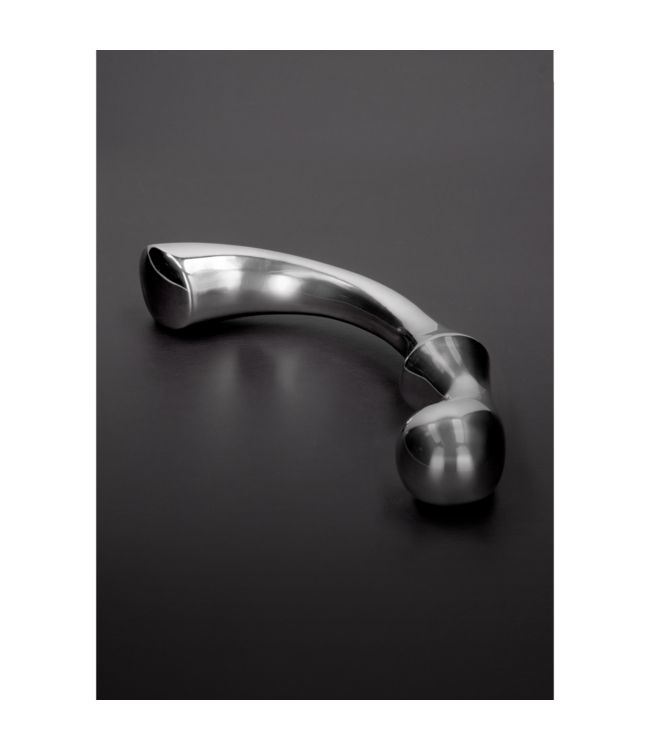 Steel by Shots Luxe Roestvrij Stalen G-Spot Wand 22 cm – Sensaties van Temperatuur en Genot