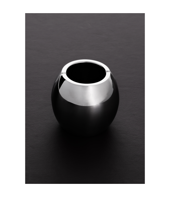 Steel by Shots Stylish Stainless Steel Oval Ball Stretchers 1.4-3.5 cm for Comfort