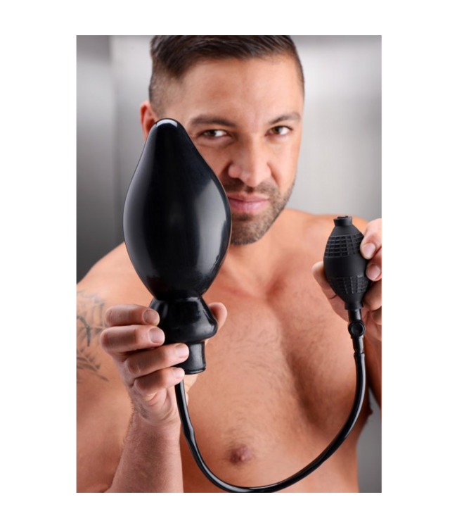 XR Brands Expand XL Opblaasbare Anaalplug - Voor Een Intense En Comfortabele Ervaring