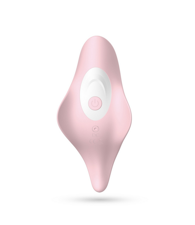 Crushious Mobula Pink Panty Vibrator with Remote - 9 Modes, Waterproof & Rechargeable