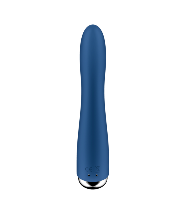 Satisfyer Betoverende Spinning Vibe 1 - Intens Blauwe Vibrator voor G-spot Genot