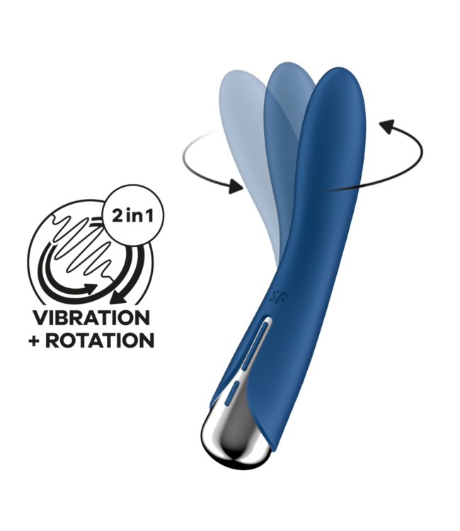 Satisfyer Satisfyer Spinning Vibe 1 – Blaues G-Punkt-Vergnügen mit Vibrationen