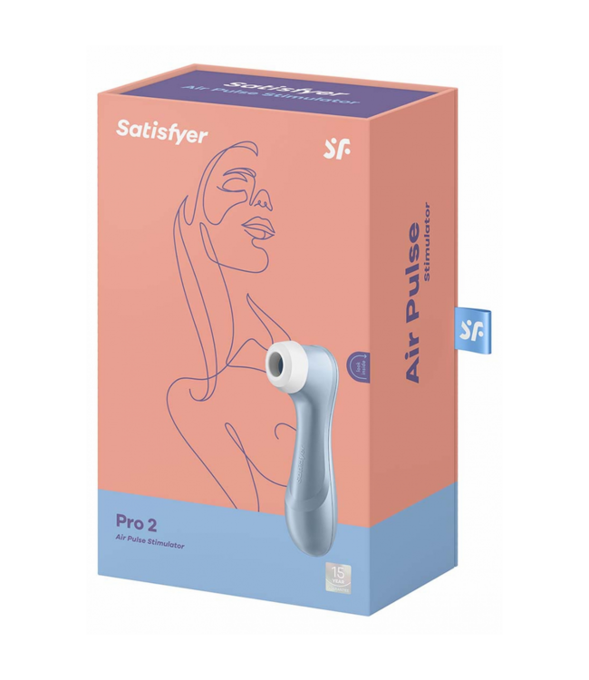 Satisfyer Pro 2 Airpulse Stimulator - Whisper-Quiet Clitoral Pleasure Device