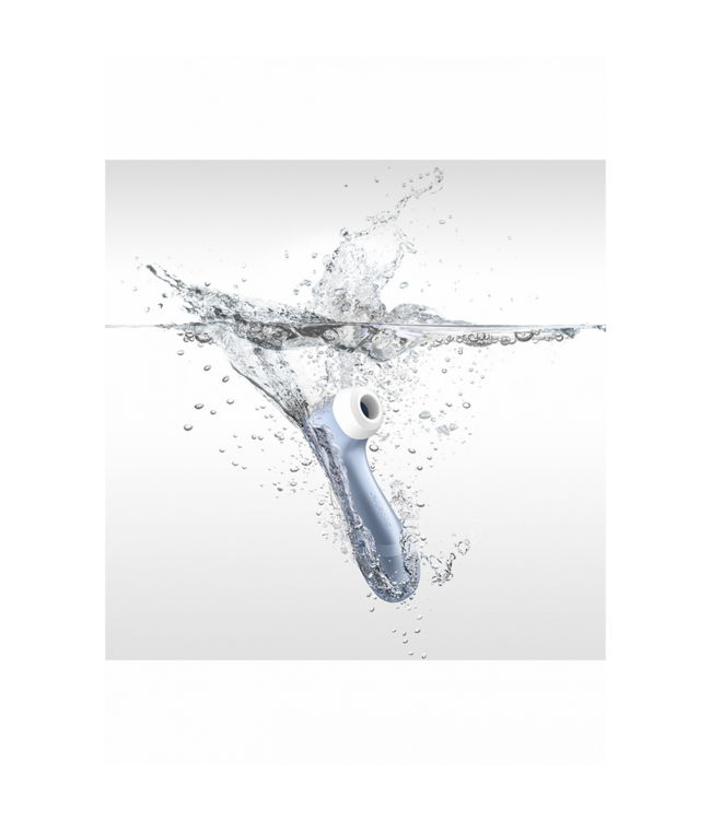 Satisfyer Pro 2 Airpulse Stimulator Blauw - Stil Genot en Elegante Innovatie