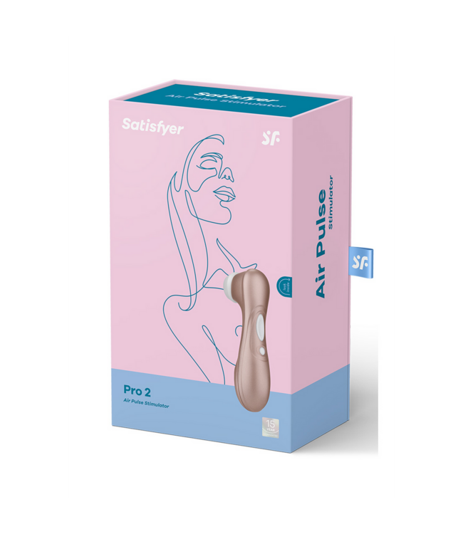 Satisfyer Pro 2 Airpulse Clitoral Stimulator - Stylish Ultimate Pleasure Device