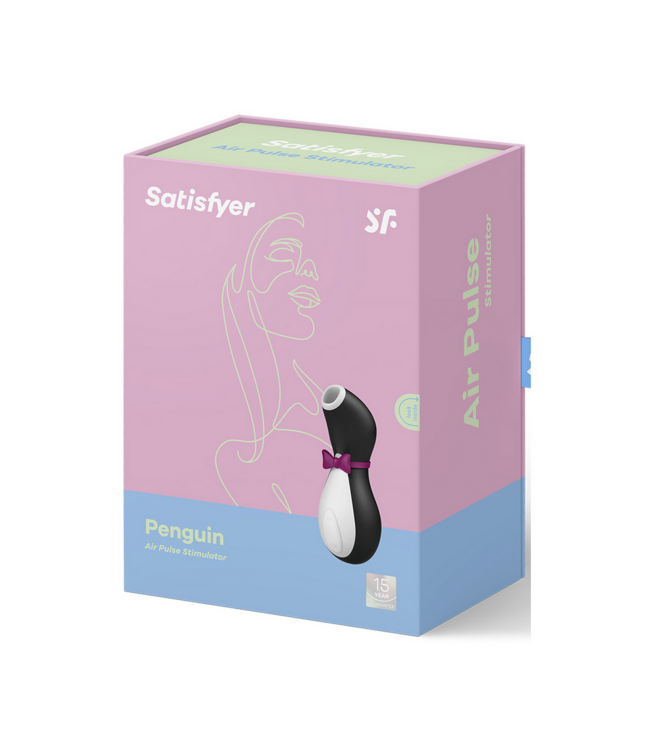 Satisfyer Satisfyer Penguin Luchtpulsstimulator – Compact, Stijlvol en Ergonomisch