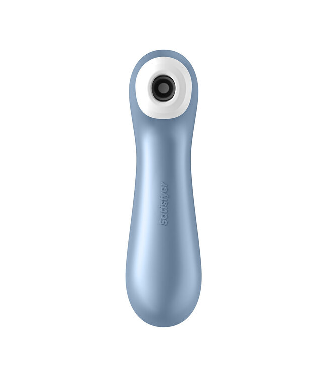 Satisfyer Pro 2 Plus Air Pulse Vibrator - Innovative Pleasure in Blue