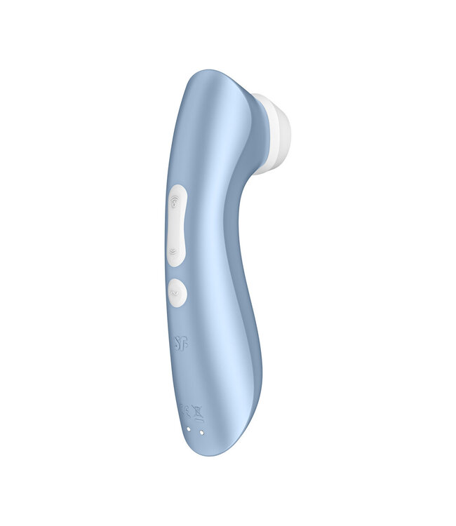 Satisfyer Pro 2 Plus Airpulse Vibrator in Blauw – Ultiem Genot met Zachte Stimulatie