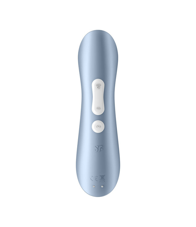 Satisfyer Pro 2 Plus Airpulse Vibrator in Blauw – Ultiem Genot met Zachte Stimulatie
