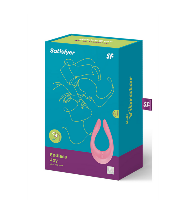 Satisfyer Endless Joy Pink Vibrator - 3 Motors, 100+ Vibe Combinations