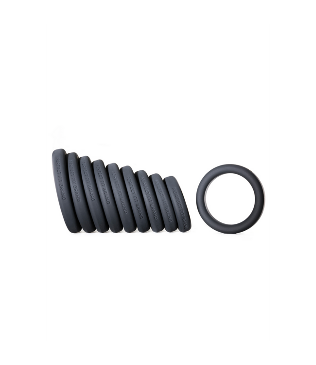PerfectFitBrand Play Zone Cockring Kit – 9 Silikonringe für perfekten Komfort und Halt