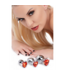 XR Brands Ruby Anal Hearts Set - Luxe Butt Plugs voor Stijlvolle Anale Plezier