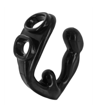 XR Brands Rogue Prostata-Stimulator & Cockring mit vibrierender Kugel