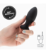 Crushious Twister 6 cm - Oplaadbare Draaibare Anale Plug met 7 Functies en Afstandsbediening