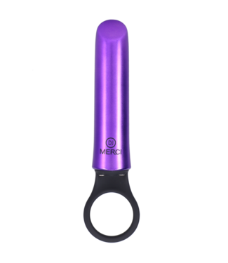 Doc Johnson Merci Power Play: Compact Violet Vibrator with 20 Vibration Modes