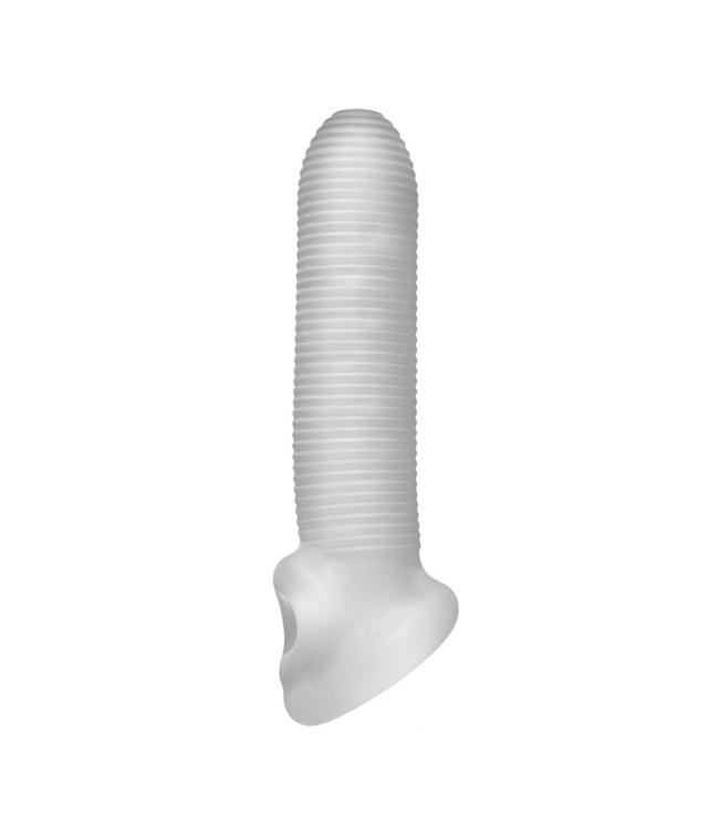 PerfectFitBrand Fat Boy Micro Rib Sheath – Superzacht Genot met Unieke Textuur 16,5 cm