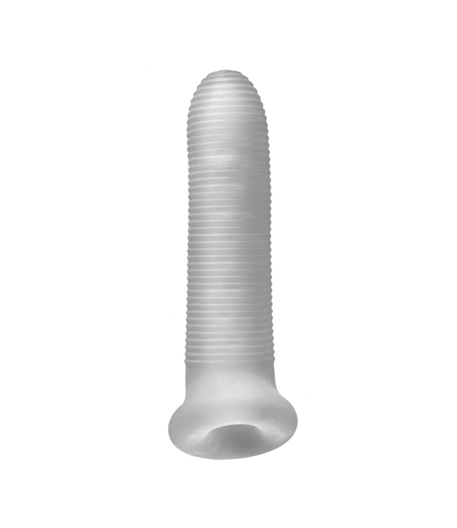 PerfectFitBrand Fat Boy Micro Rib Sheath – Superzacht Genot met Unieke Textuur 16,5 cm