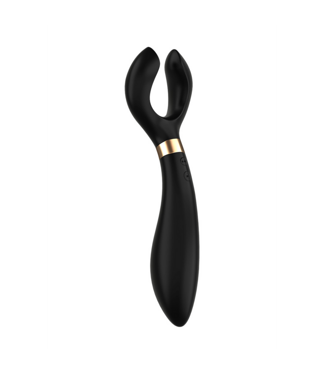 Satisfyer Satisfyer Endloser Spaß: Partner-Vibrator Schwarz, 180° drehbar