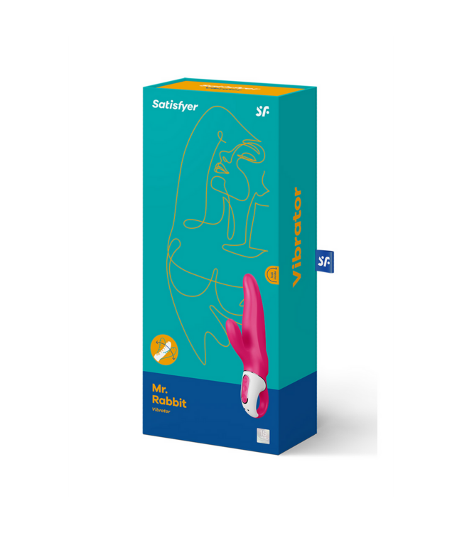 Satisfyer Mr. Rabbit Vibrator Roze – Luxe Dubbelfunctie voor Onweerstaanbaar Genot