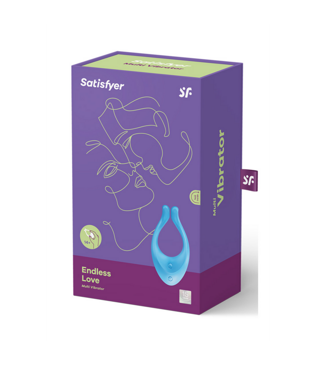 Satisfyer Endless Love Multi Vibrator Blue | 100+ Vibration Combinations
