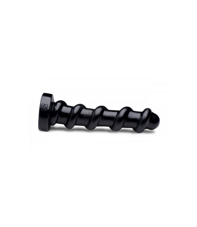 XR Brands The Ultimate Textured Black Dildo – 31.8 cm for Intense Pleasure